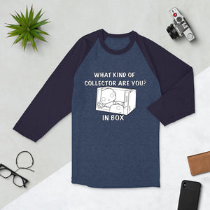 In Box Collector - 3/4 sleeve raglan shirt