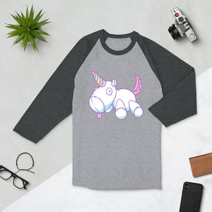 Good Unicorn - 3/4 sleeve raglan shirt