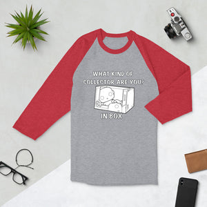 In Box Collector - 3/4 sleeve raglan shirt