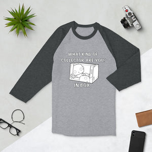 In Box Collector - 3/4 sleeve raglan shirt